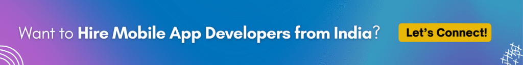 Hire Mobile App Developer - CTA