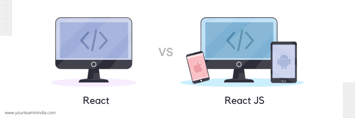 Reactjs vs React